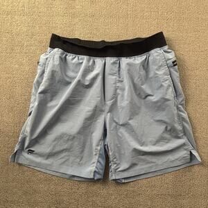 Fabletics Shorts Adult Size Large Blue Active Athleisure Training Casual Men's